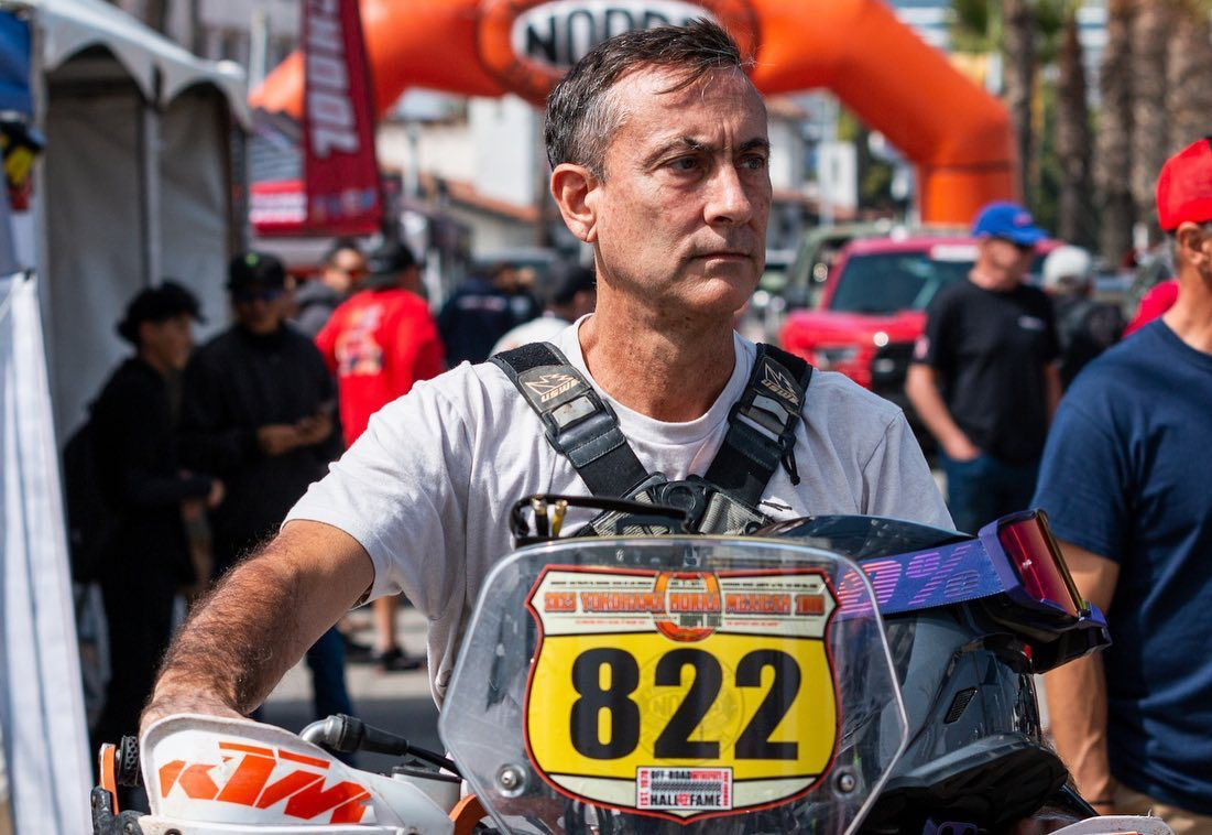 Scott Purcell at NORRA with KTM 822